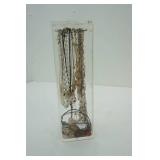 Acrylic Necklace Holder and Necklaces