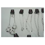 (28ct) NEW Paparazzi Necklace & Earring Sets (Silver color lot)