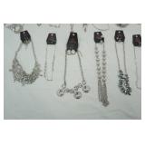 (28ct) NEW Paparazzi Necklace & Earring Sets (Silver color lot)