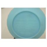 Vintage Fenton Christmas Plates & Daisy and Button Bells & Hat