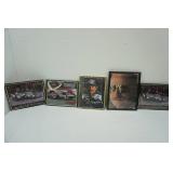Collectible Dale Earnhardt Framed Picture Poster Collection (5ct)