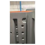 Suncast Resin Outdoor Storage Deck Box with Locking Lid - missing 3 small screws