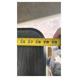 Suncast Resin Outdoor Storage Deck Box with Locking Lid - missing 3 small screws