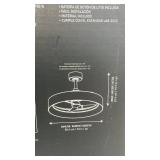 Arkita Austin 23 Inch LED Ceiling Fan with Remote Control