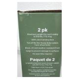 Inside Outside Garden Steel Plant Caddy 2 Pack with Casters