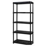 Greenmade Utility Rack 5-Tier Storage Shelf System NSF Certified