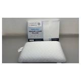 Set of 2 Serenity Standard Cooling Memory Foam Pillow 24x16in