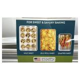 Nordic Ware Naturals 3-Piece Aluminum Baking Sheet Set