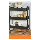Neatfreak Extra-Wide 3-Tier Rolling Storage Cart