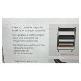 Neatfreak Extra-Wide 3-Tier Rolling Storage Cart