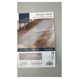 Off the Loom Beige Runner Rug 2 ft x 7 ft Soft and Durable