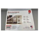 IRIS 4-Piece Buckle Up Storage Set with Lids