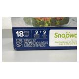 Snapware Pyrex 18-Piece Glass Food Storage Set with Airtight Lids