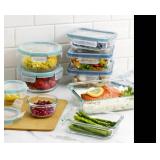 Snapware Pyrex 18-Piece Glass Food Storage Set with Airtight Lids