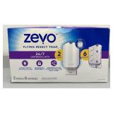 Zevo Flying Insect Trap Set with 2 Devices and 5 Refill Cartridges