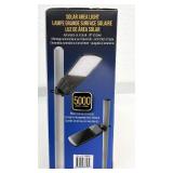 Solar Area Light with Motion Detection, 5000 Lumens