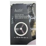 Artika Austin 23 Inch LED Ceiling Fan with Remote