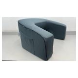 Lap Desk with Removable Knit Cover and Memory Foam - some scuffing top of cover