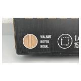 Artika Sonolok Sound-Absorbing Slatted Panel Kit, Walnut, 4-Panel Pack