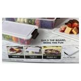SnackleBox 2 Piece Set with Cutting Board Lids