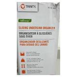 Trinity Sliding Undersink Organizer with Top Basket