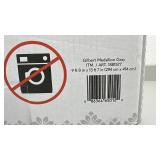 Extra-Large Area Rug 9 ft 8 in x 13 ft 7 in Gilbert Medallion Gray