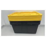 Set of 4 Greenmade 27-Gallon Storage Totes with Lids