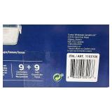 Snapware Pyrex 18-Piece Glass Food Storage Set Airtight Leakproof