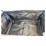 Folding Utility Wagon with Brakes, 350 lb Capacity