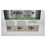 3 Pack Greenmode InstaView 45 Quart Clear Storage Boxes with Handle Locks