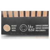 Artika Sonolux Sound-Absorbing Slatted Panel Kit, Walnut Finish, 4 Panels