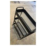 Neatfreak Extra-Wide Rolling Cart - 3 shelves - Damaged lower shelf