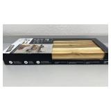 Set of 2 Vision Home Acacia Wood Floating Shelves