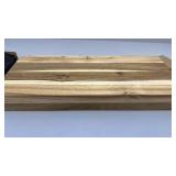 Set of 2 Vision Home Acacia Wood Floating Shelves