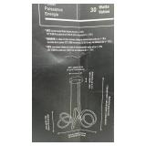 Artika Swirl Ribbon LED Pendant Light Matte Black PDT-SR-BL