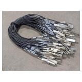 Lot of 57 Mellanox MCC4Q30C-001 cables 589684