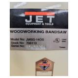 JET JWBS-14OS 3/4 HP Woodworking Bandsaw with Open Stand