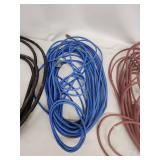 Set of 3 Heavy Duty Extension Cords Assorted Colors and Gauges