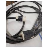 Set of 3 Heavy Duty Extension Cords Assorted Colors and Gauges