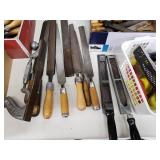 Large Collection of Woodworking and Metalworking Hand Tools, Files, and Rasps