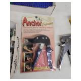 Collection of Hardware Fasteners and Anchoring Tools