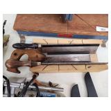 Collection of Vintage and Modern Hand and Power Tools with Guide Attachments