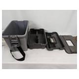 Craftsman Plastic Tool Box with Removable Trays and Shoulder Strap