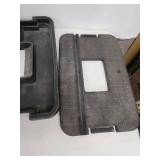 Craftsman Plastic Tool Box with Removable Trays and Shoulder Strap