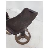 Pair of Vintage Adjustable Iron Tire/Jack stands