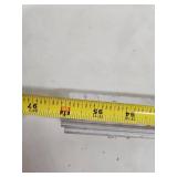 Lot of Metal Shelving Supports and Brackets and Aluminum Angle Iron