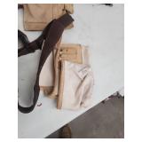 Set of 2 Leather Carpenter Tool Belts