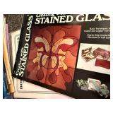 Collection of Stained Glass Pattern Books and Guides