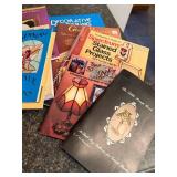Collection of Stained Glass Pattern Books and Guides