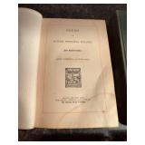 Collection of 10 Antique and Vintage Poetry and Literature Books